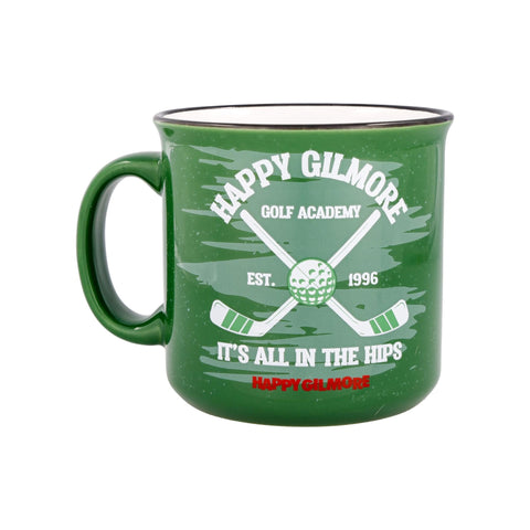 Silver Buffalo Happy Gilmore mug green body, vibrant color for daily coffee