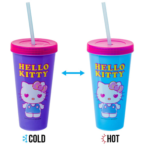 Silver Buffalo Hello Kitty 24 oz tumbler ready for road trips.