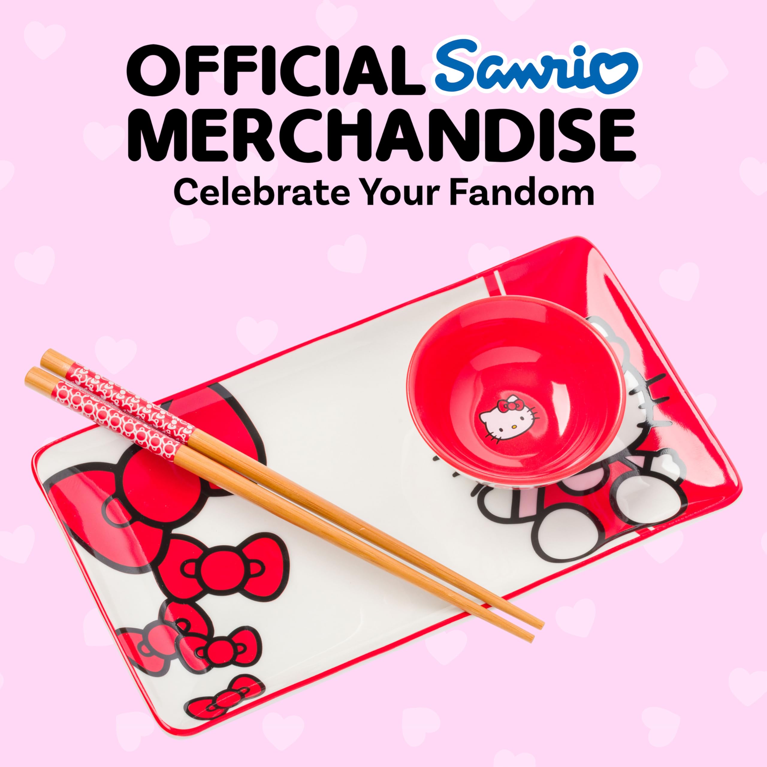 Silver Buffalo Hello Kitty packaging highlighting licensing.