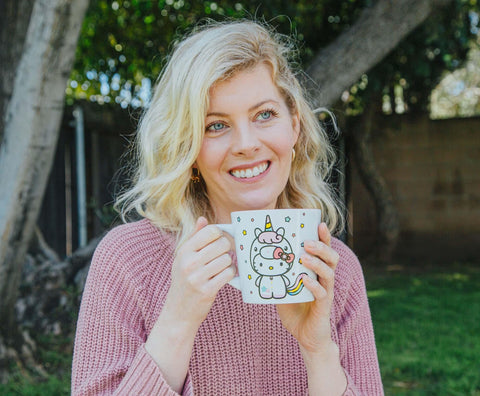 Silver Buffalo Hello Kitty Unicorn mug makes a thoughtful gift for fans.