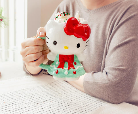 Silver Buffalo holiday collection mug adds charm to shelves and gifting.
