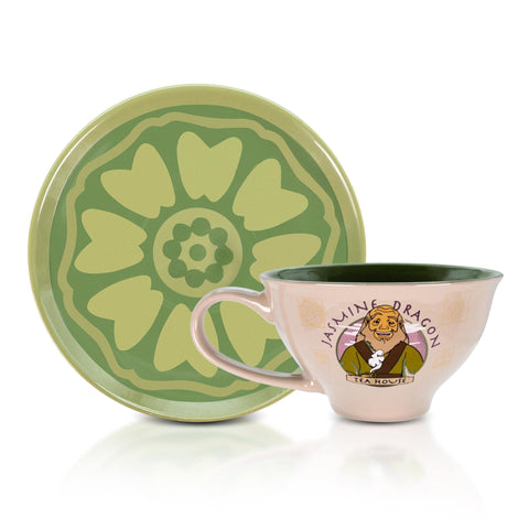 Silver Buffalo Jasmine Dragon teacup for themed tea sessions.