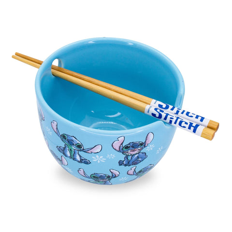 Silver Buffalo Lilo & Stitch wooden chopsticks for easy, reusable meals