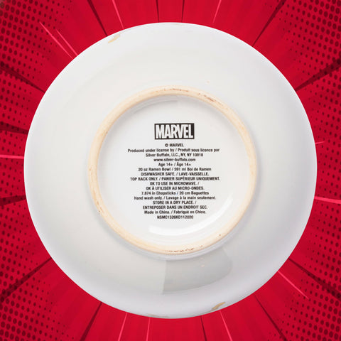 Silver Buffalo 20-ounce ramen bowl for generous portions.