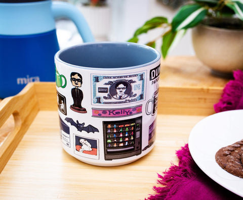 Silver Buffalo Michael Scott quote icon celebrates memorable moments while you sip.