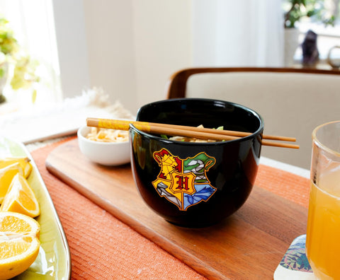 Silver Buffalo microwave-safe bowl for quick reheats of leftovers.