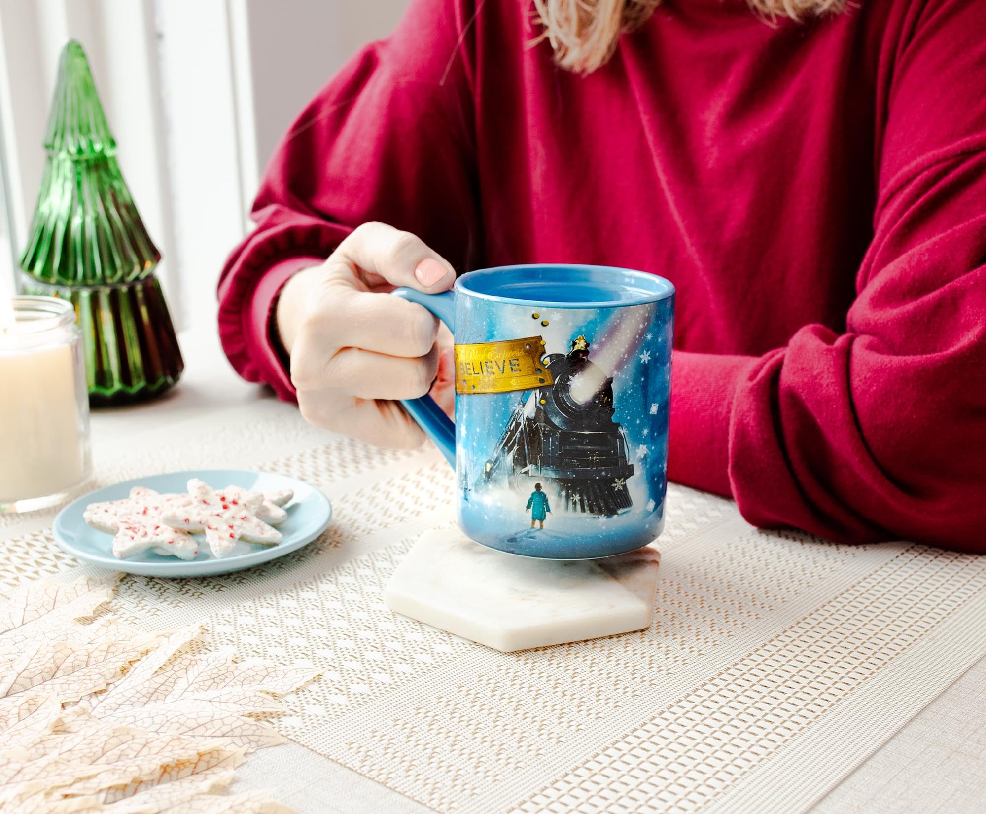 Care note: hand wash only for this ceramic mug.