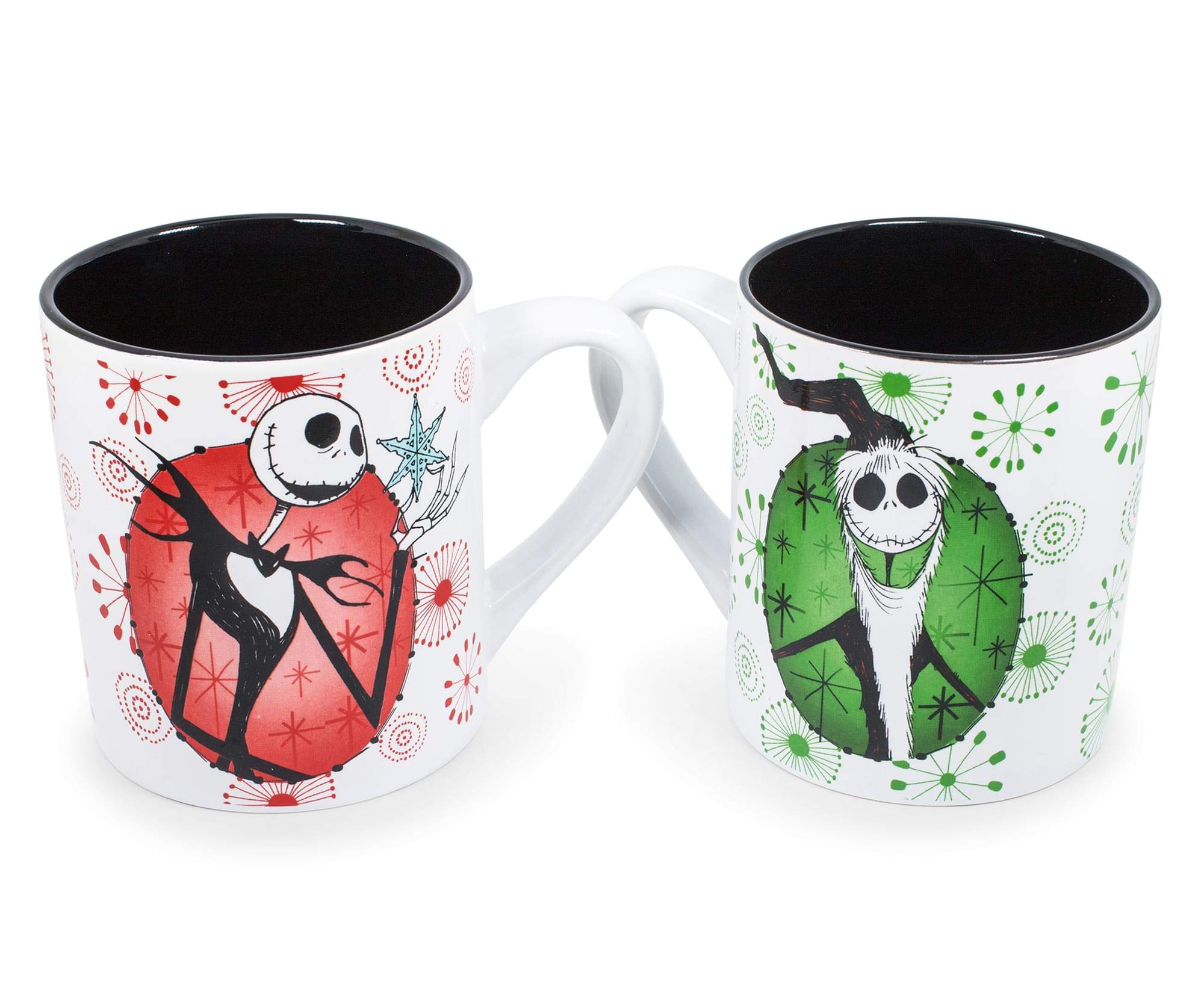 Silver Buffalo Nightmare Before Christmas boxed gift set with two mugs
