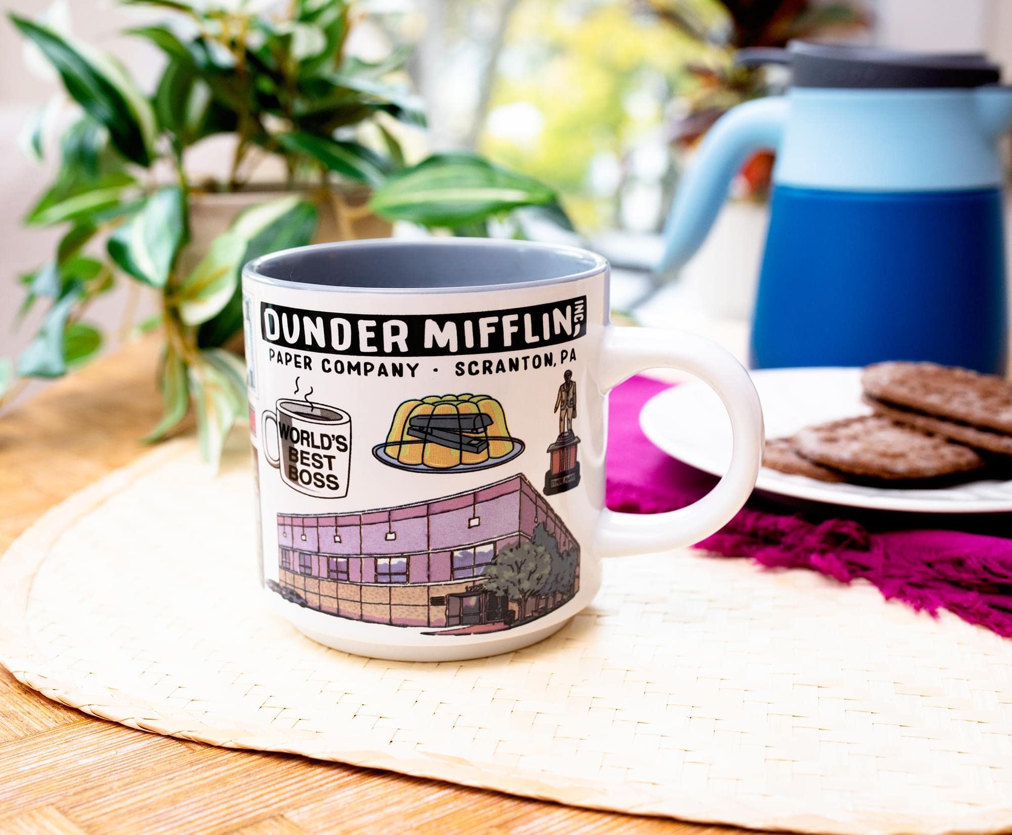 Silver Buffalo The Office official mug reinforces collectible charm for fans at work.