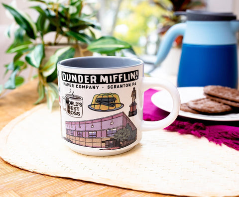 Silver Buffalo The Office official mug reinforces collectible charm for fans at work.
