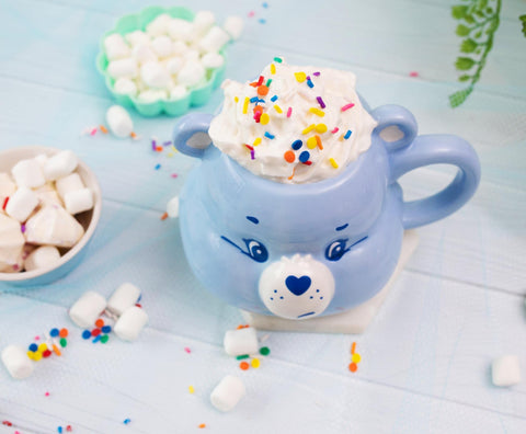 Silver Buffalo official Care Bears collectible mug for fans.