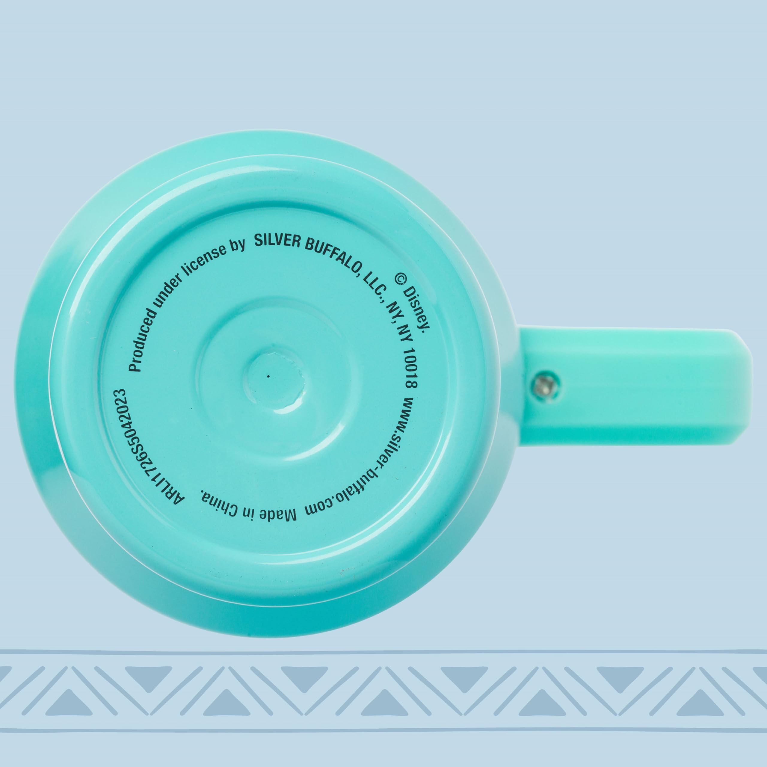 Silver Buffalo official Disney merch tumbler with licensed artwork.