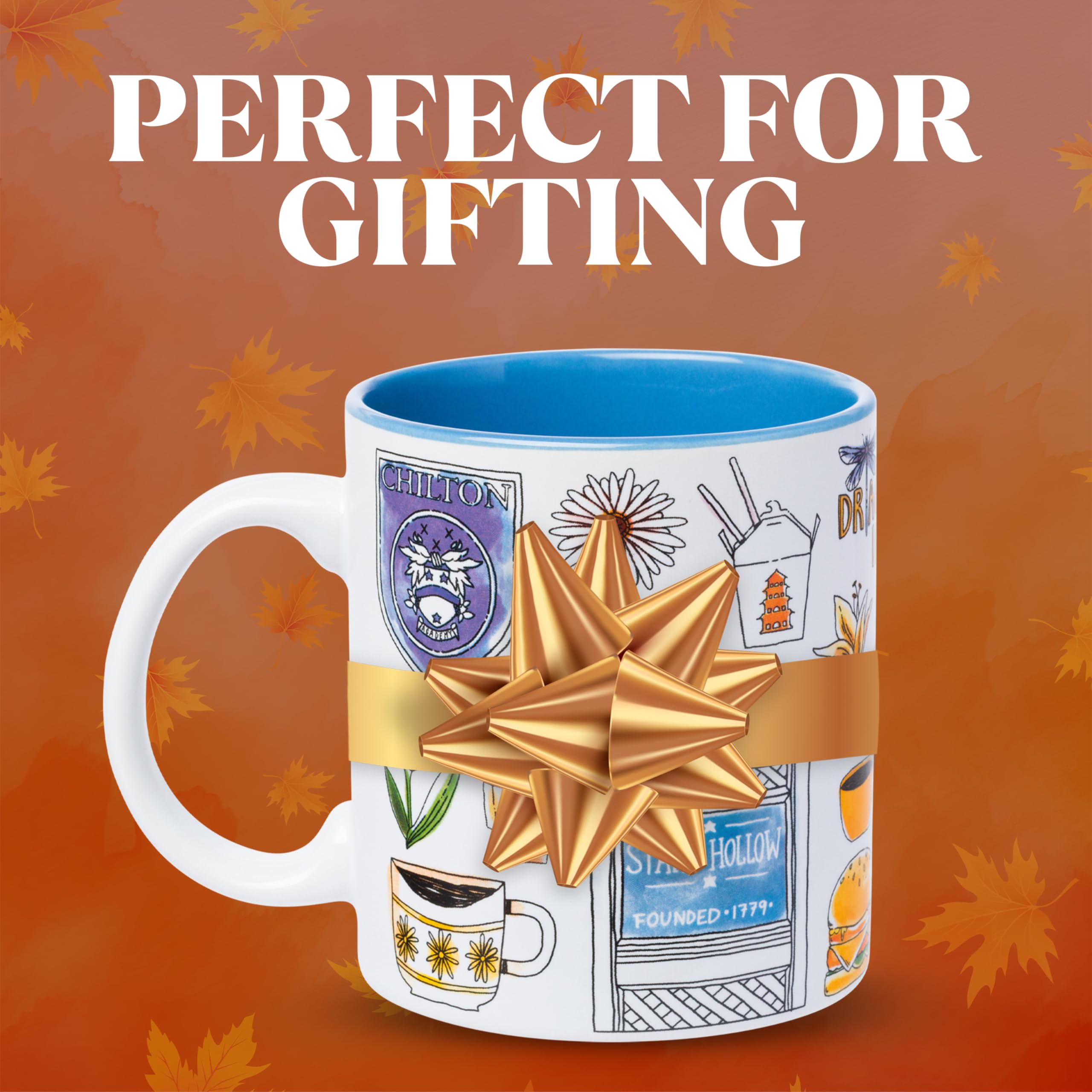 Silver Buffalo official merch Gilmore Girls mug authentic fandom product.