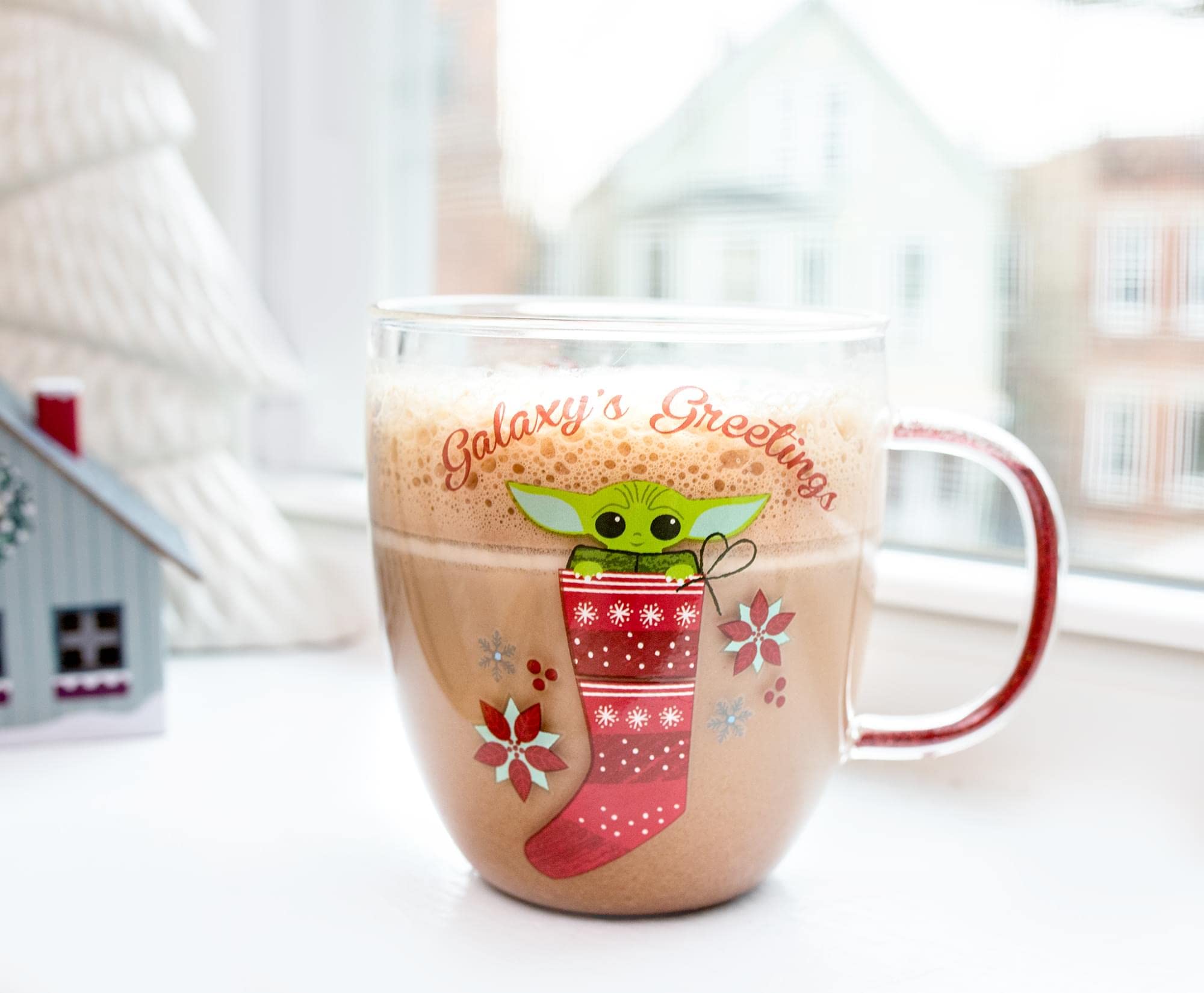 Official Star Wars Grogu mug by Silver Buffalo for fans.