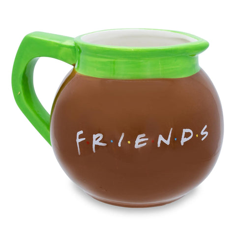 Silver Buffalo premium ceramic mug with glossy finish boosts display appeal.