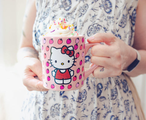 Official Sanrio licensed Hello Kitty mug from Silver Buffalo