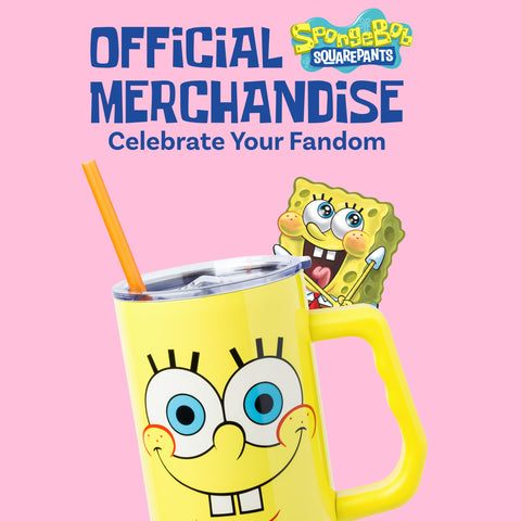 Officially licensed Silver Buffalo SpongeBob merchandise, fan-favorite cartoon character.