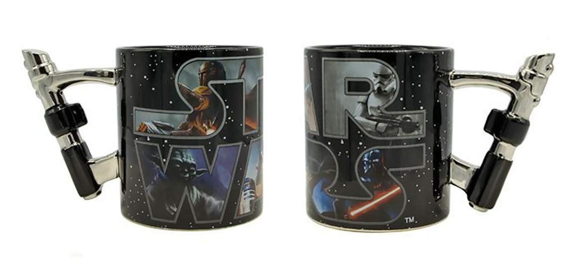 Silver Buffalo 20-ounce ceramic mug ready for coffee, tea, or cocoa.
