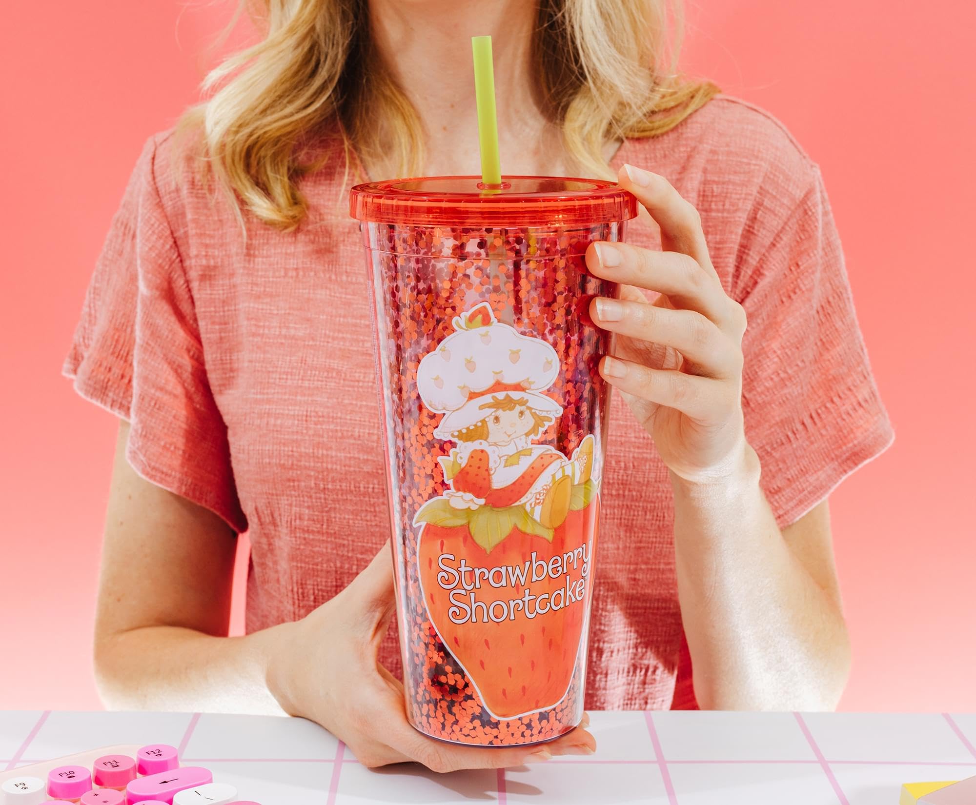 Silver Buffalo Strawberry Shortcake Confetti Cup daily-use companion for drinks.