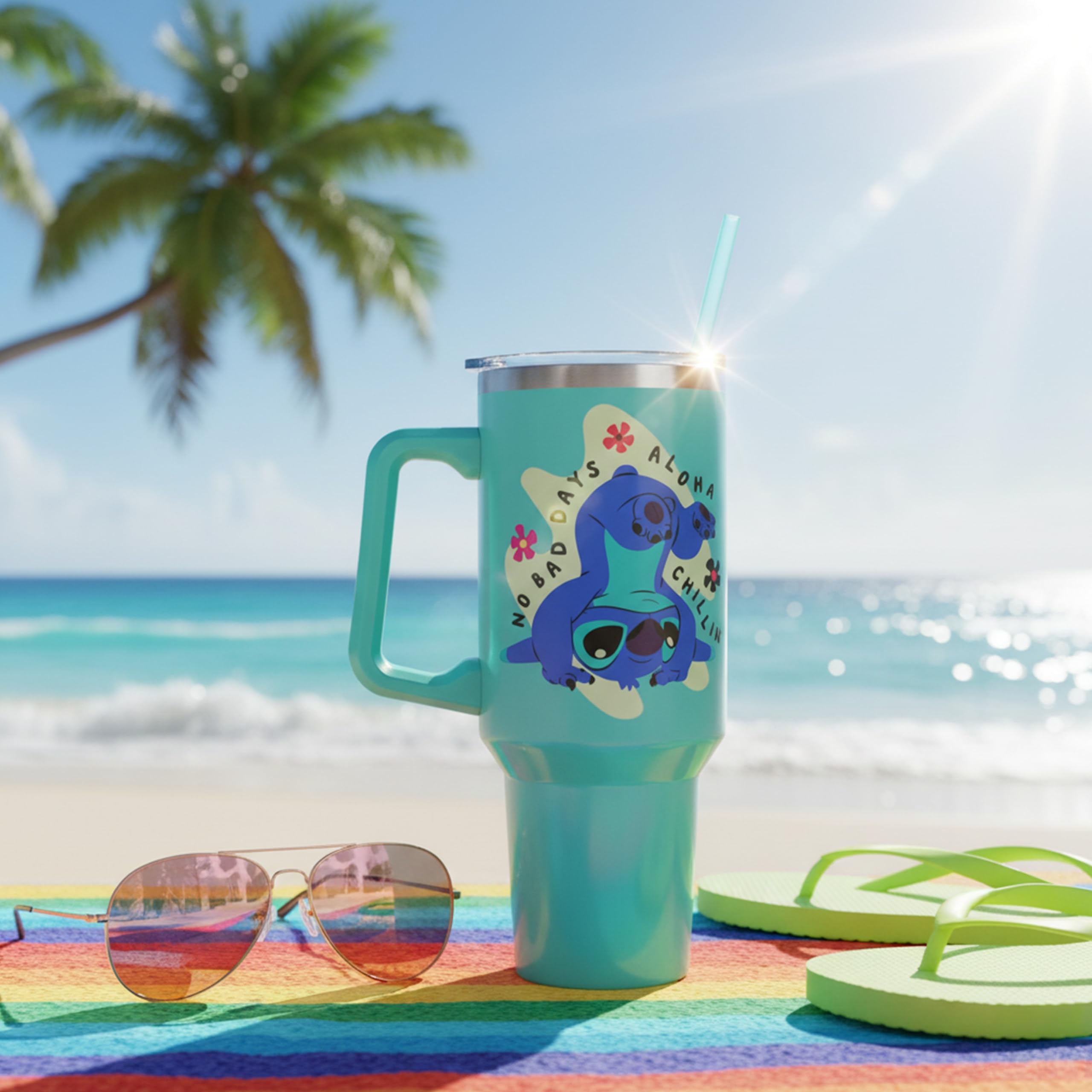 Silver Buffalo eco-friendly travel tumbler reduces single-use plastic waste.