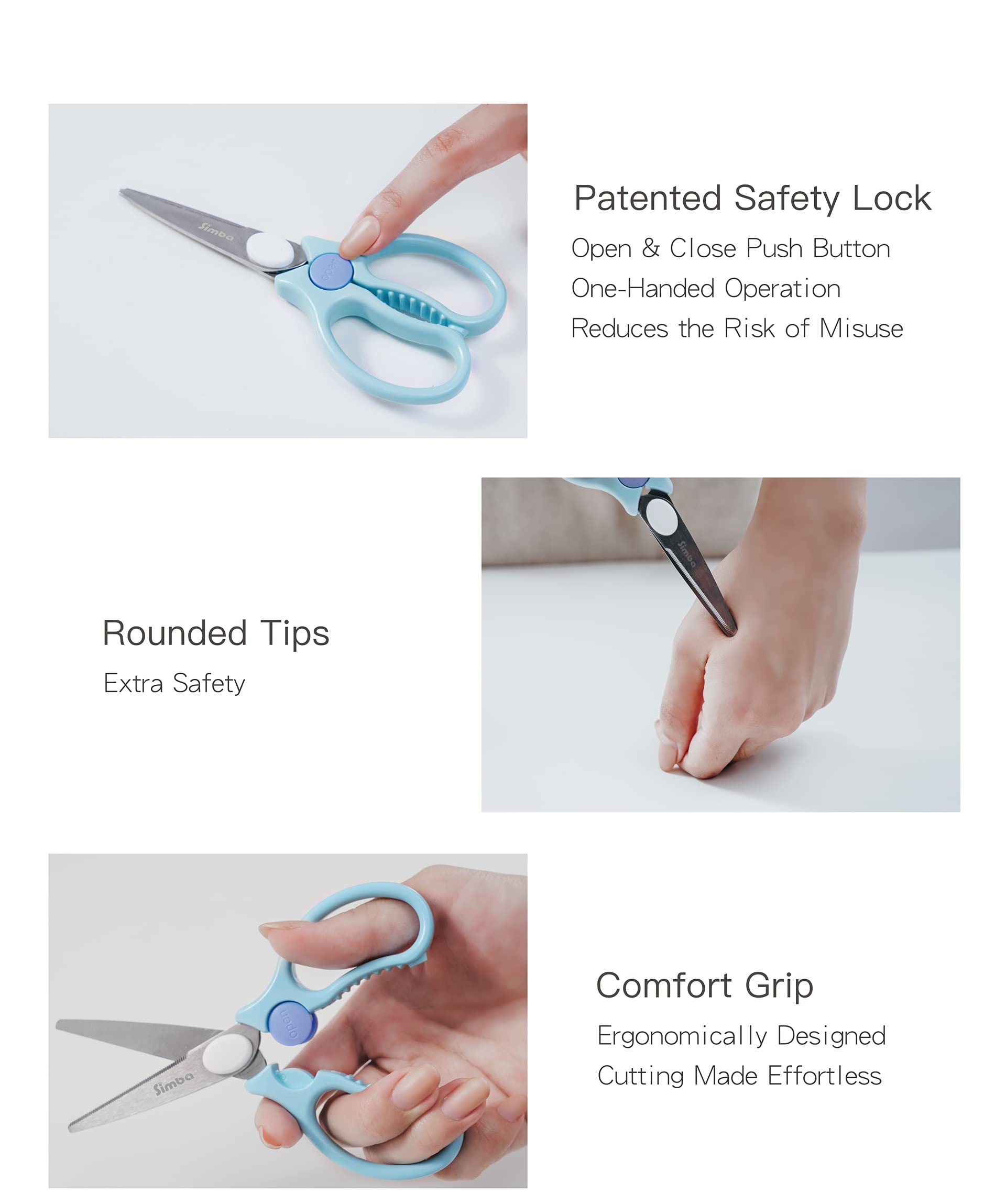 Simba holder keeps blades clean and safe when stored in bags