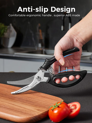 SimCoker poultry shears dishwasher safe for easy cleaning