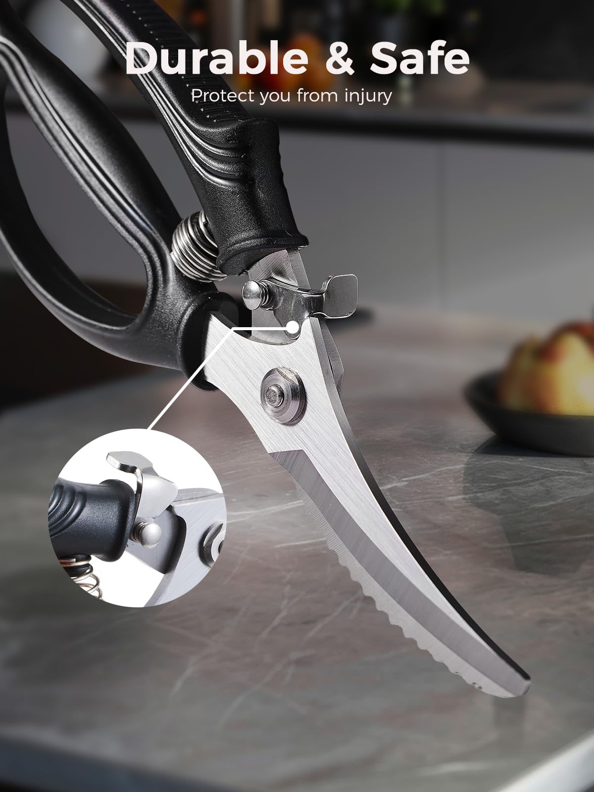 SimCoker spring-loaded design reduces effort during cutting