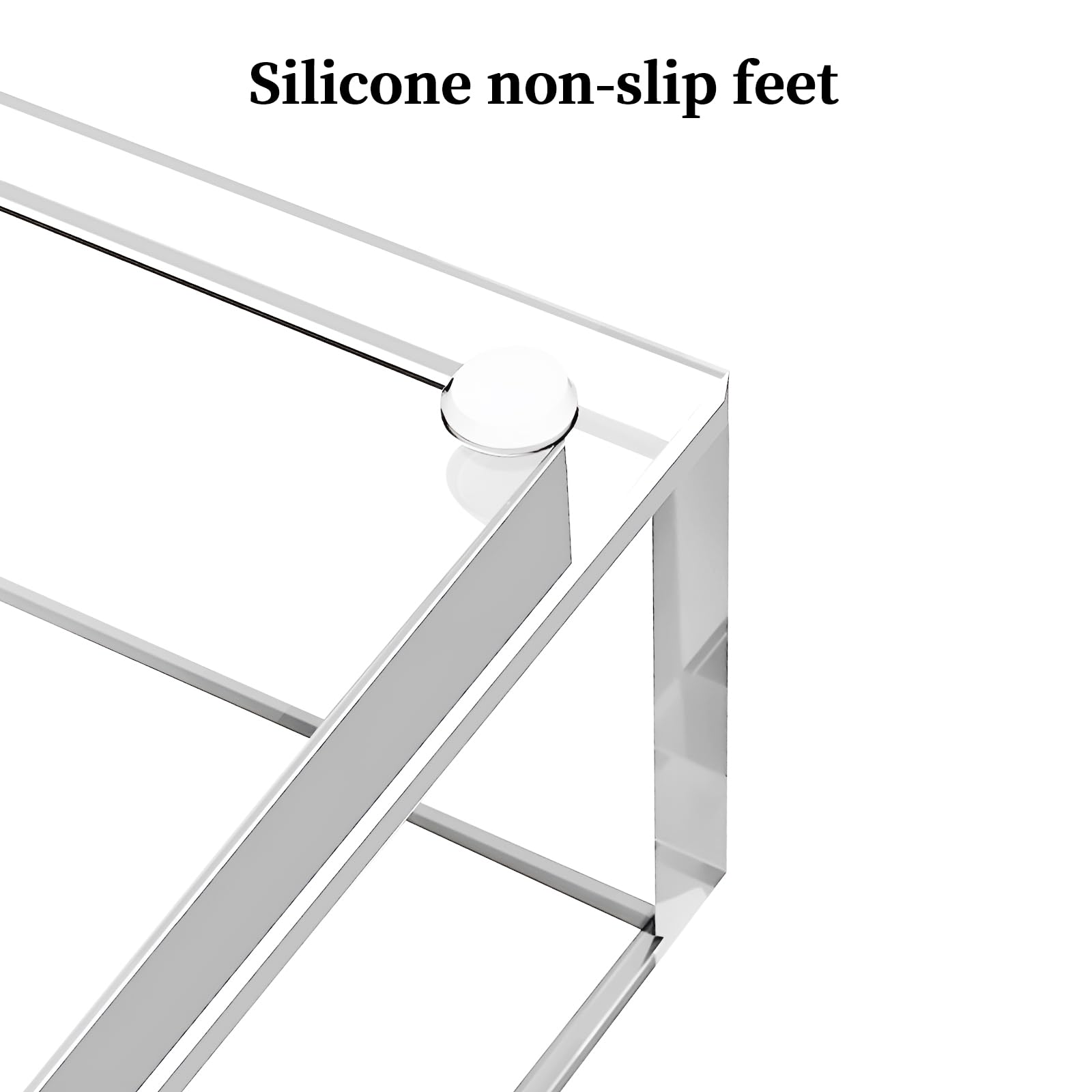 Simetufy acrylic napkin holder uses sturdy material for long-lasting daily use.