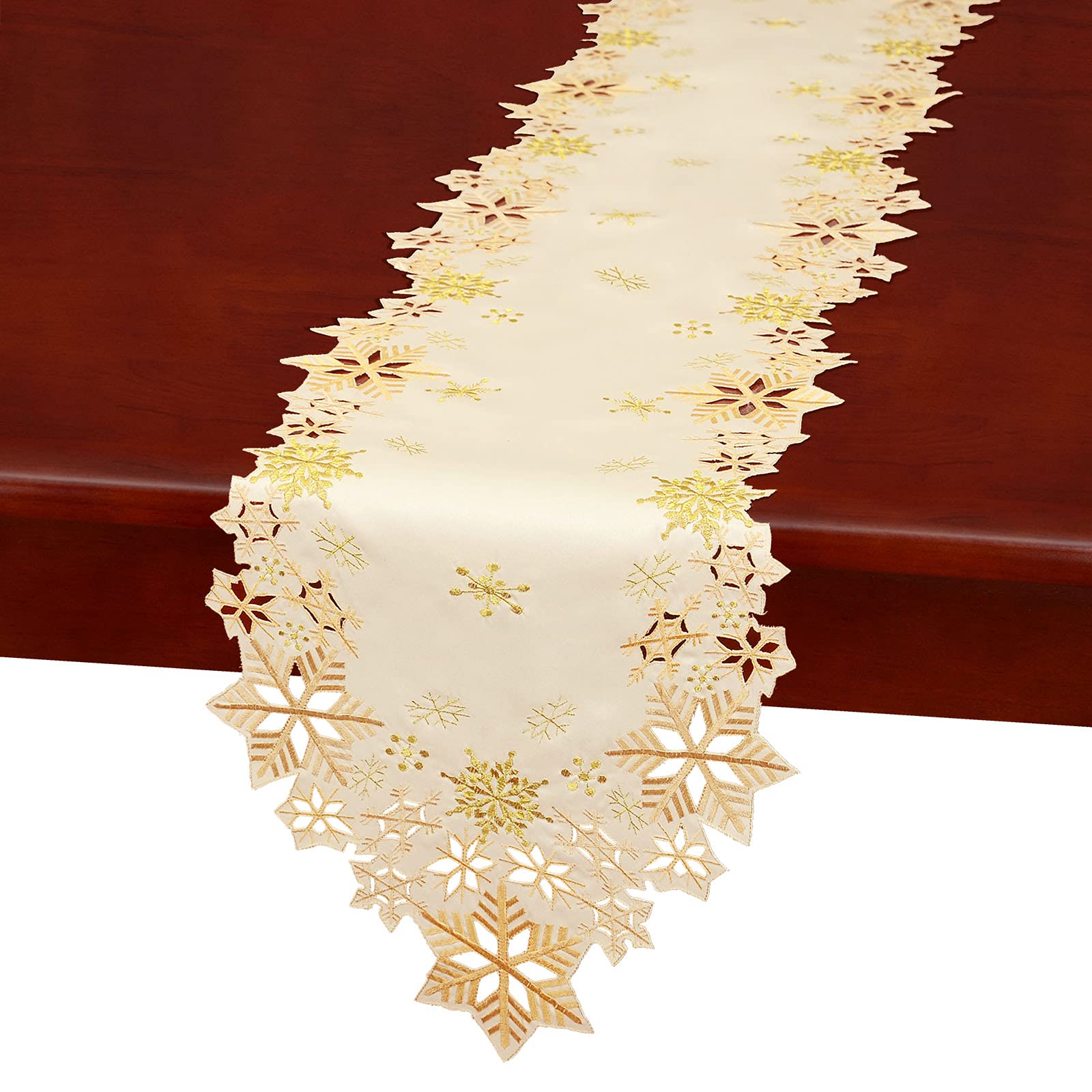 Simhomsen durable polyester material offers weight and stability on tables.