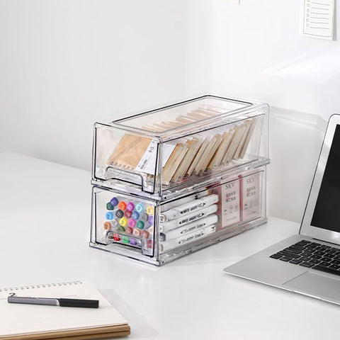 SIMPEXPE clear storage drawer shows contents at a glance.