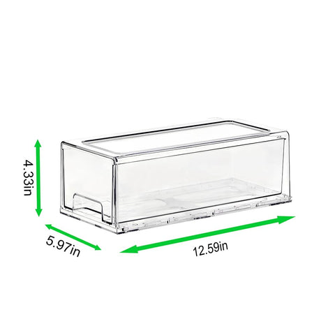 SIMPEXPE multi-use bin on a desk for small items.
