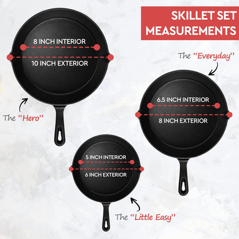 Simple Chef Cast Iron Skillet 6-inch: compact, durable option for quick meals
