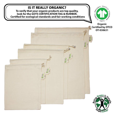 Simple Ecology tare weight tag shows weight in pounds, ounces, and grams.