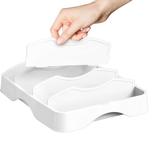 Simple Houseware compact design ideal for small kitchens and drawers.