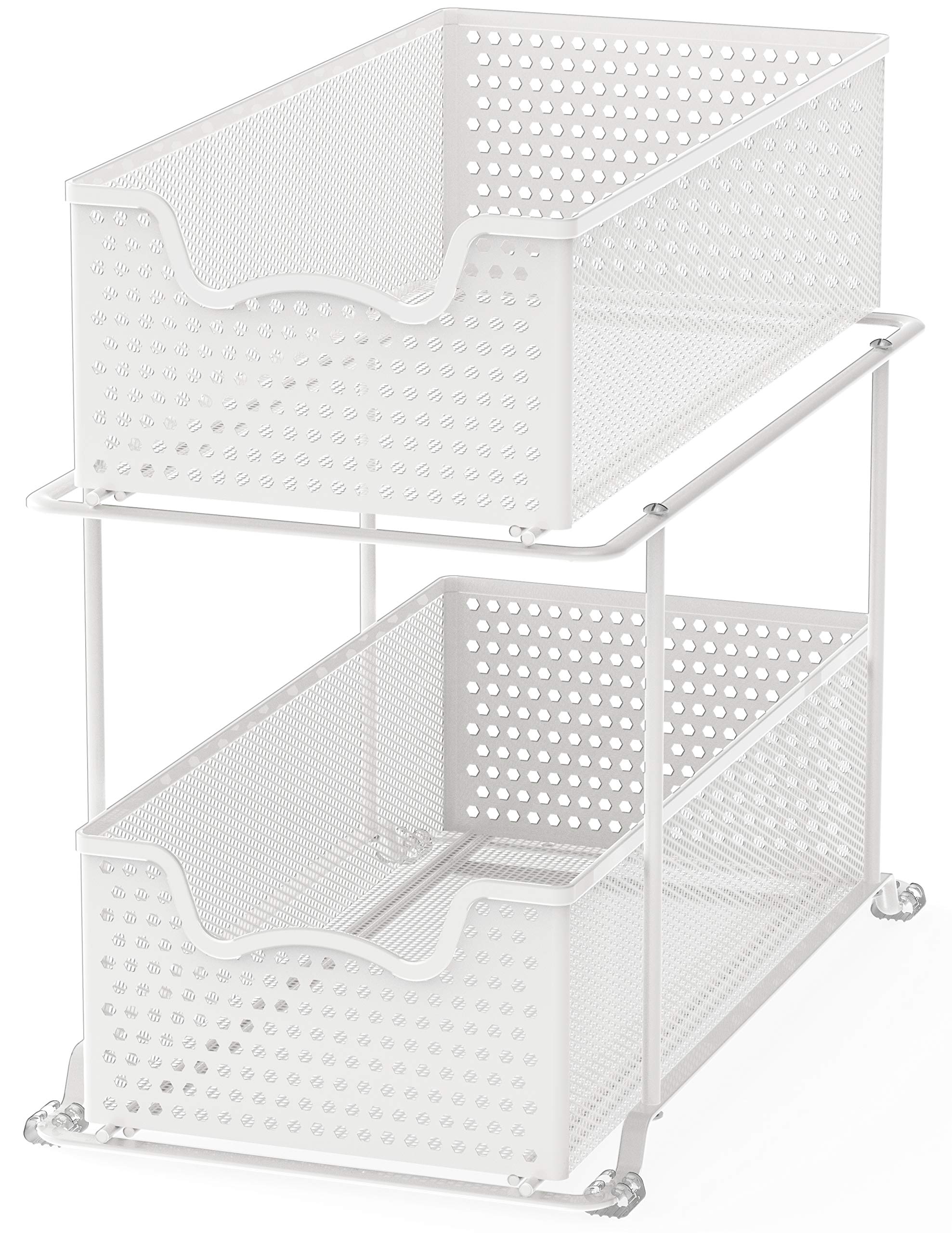 Simple Houseware compact 14x8x12.75 inch size fits small spaces