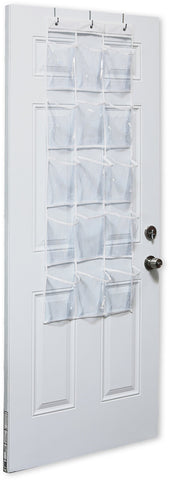 Simple Houseware included hooks enable tool-free door hanging setup