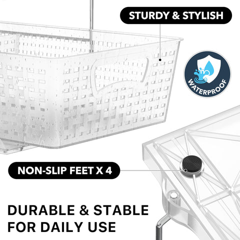 Simple Houseware drawer dividers help separate small items for quick finds.