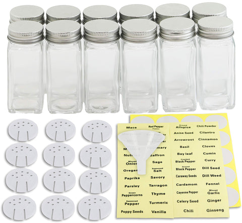 Simple Houseware labels included for quick spice identification