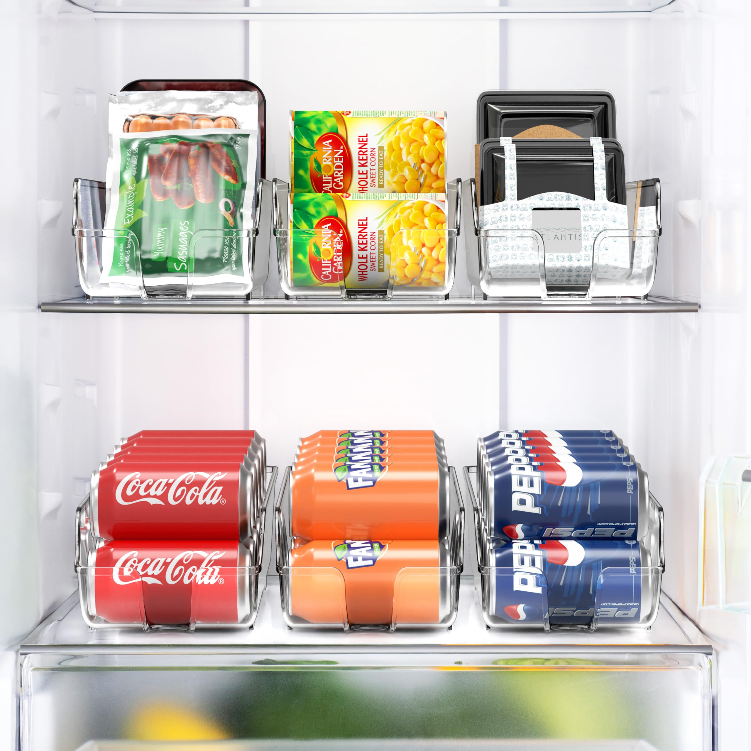 Compact dimensions of Simple Houseware can organizer fit on shelf