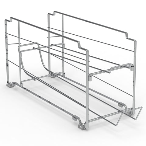 2-pack arrangement saves space and expands beverage storage options.