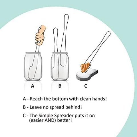 Simple preading spreader knife spreading jam with smooth motion