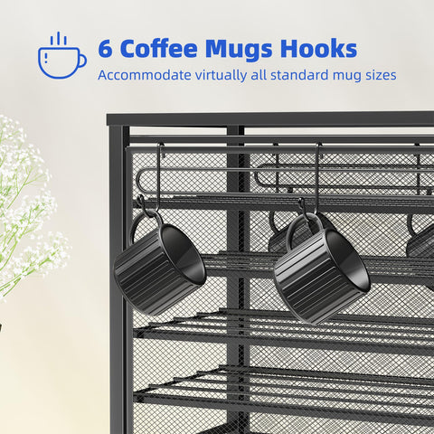 Simple Trending 5-tier rack with compact dimensions for small kitchens.