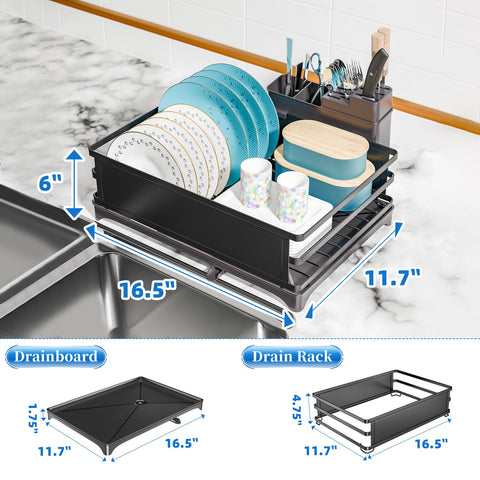 Simple Trending dish rack includes clear instructions and video guides for quick installation.