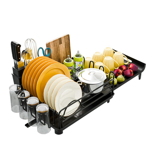Simple Trending extendable rack with waterproof coating for quick cleaning