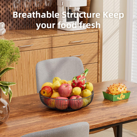Simple Trending fruit basket open mesh side enhances airflow to keep produce fresh