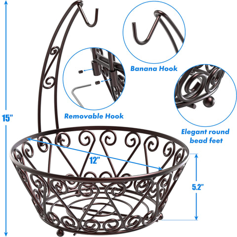 Simple Houseware banana tree hanger image illustrating removable feature