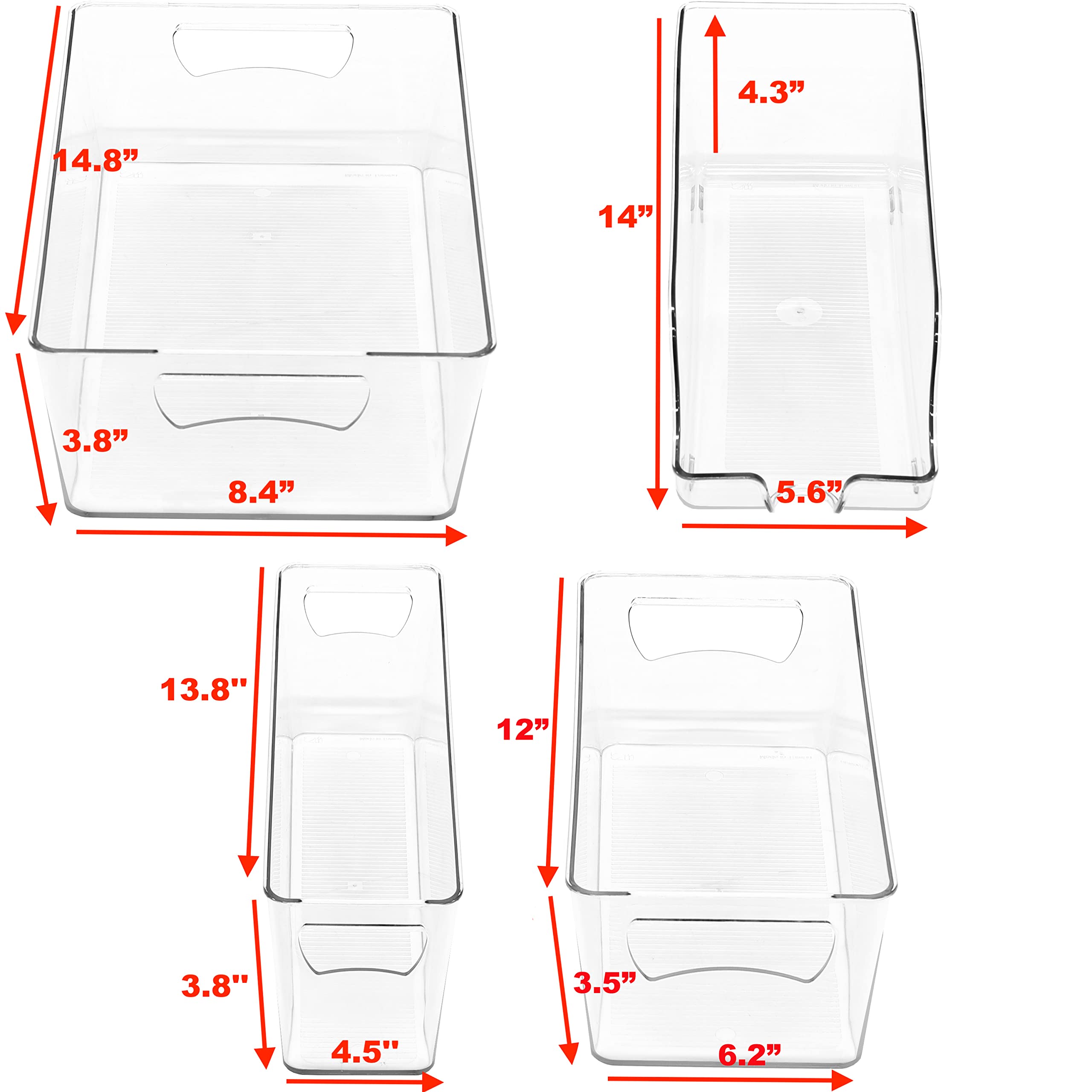 Simple Houseware can dispenser bin provides easy grab-and-go beverage organization