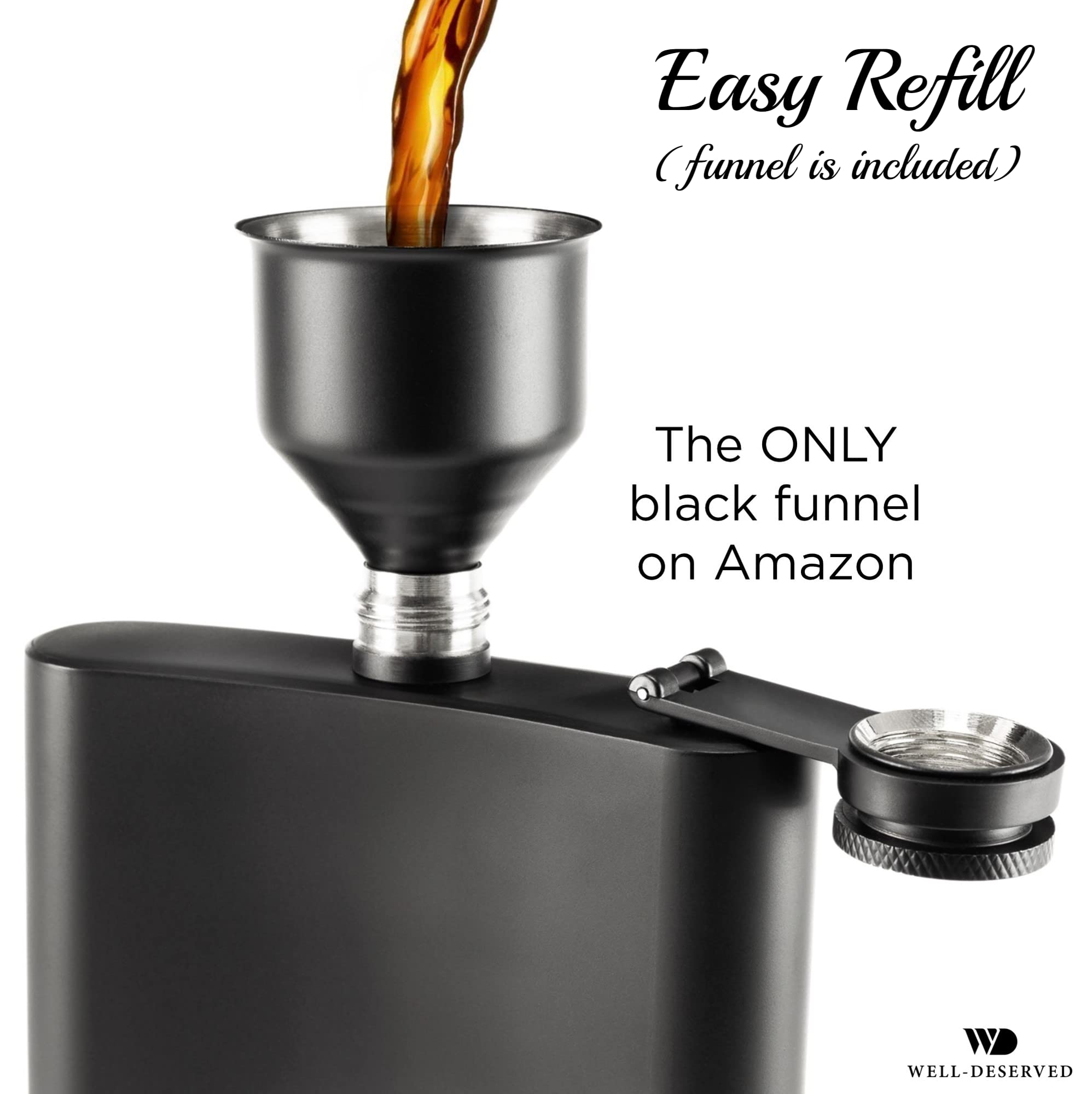 Simpler Life engraved well-deserved message on the flask
