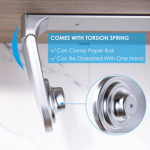 two screw lengths shown for cabinet or wall mounting