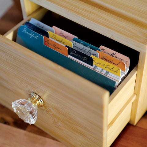 Simply Daisy wooden drawer organizer doubles as stylish kitchen decor